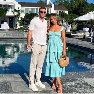 WeWoreWhat tiered dress